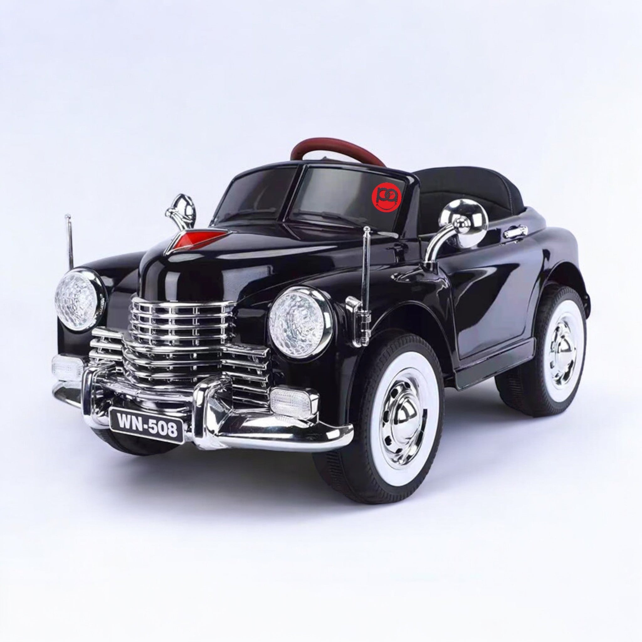 PATOYS Kids Electric Toy Big size Benz Vintage Car with Remote Control PATOYS