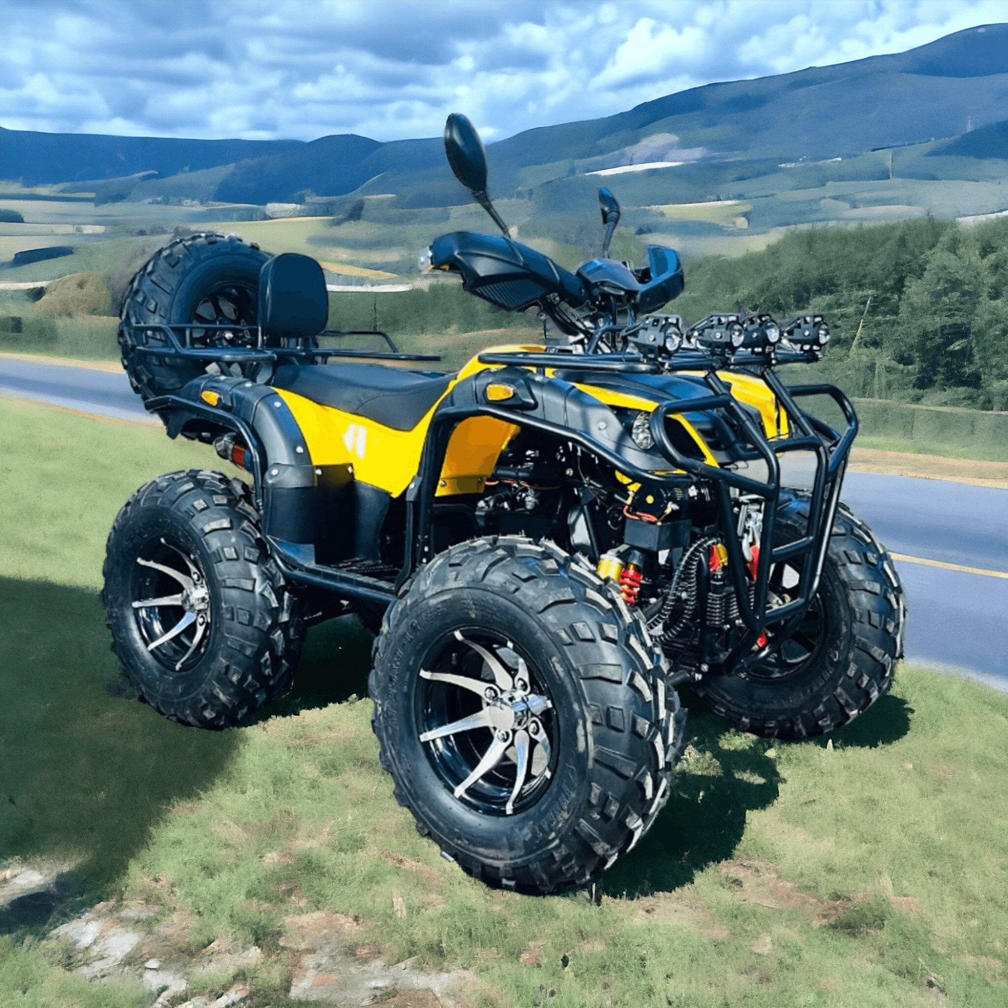 PATOYS Super Bull Atv 200cc All Terrain Yellow PATOYS