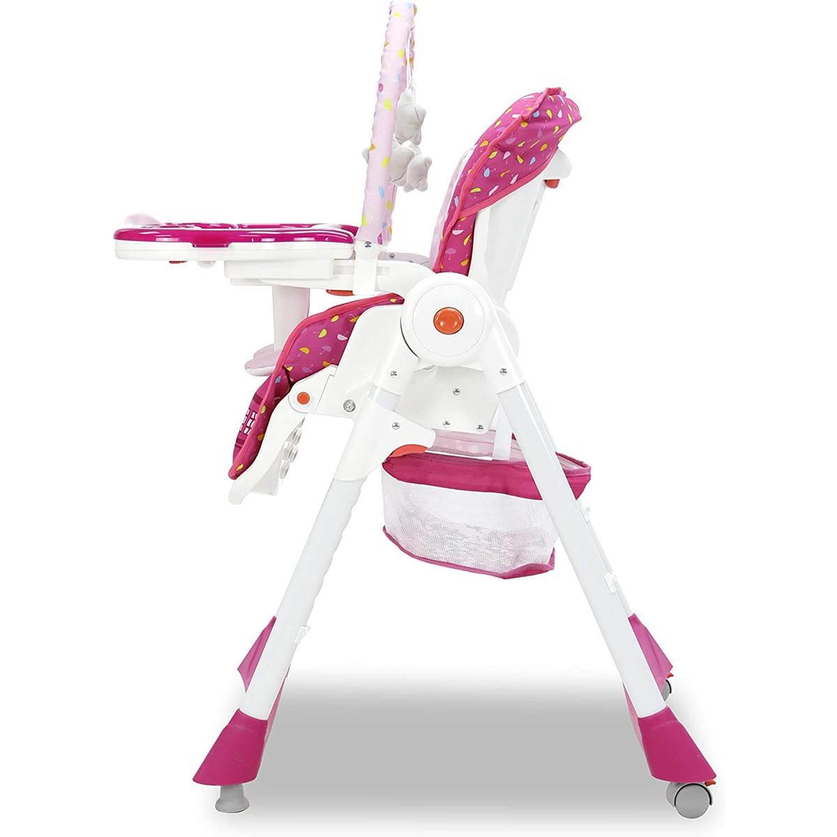 Asalvo | 13972 Elegant Trona Diseño Flor de Cerezo Japanese Design High Chair, Multi - Colour - PATOYS