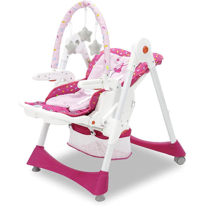 Asalvo | 13972 Elegant Trona Diseño Flor de Cerezo Japanese Design High Chair, Multi - Colour - PATOYS