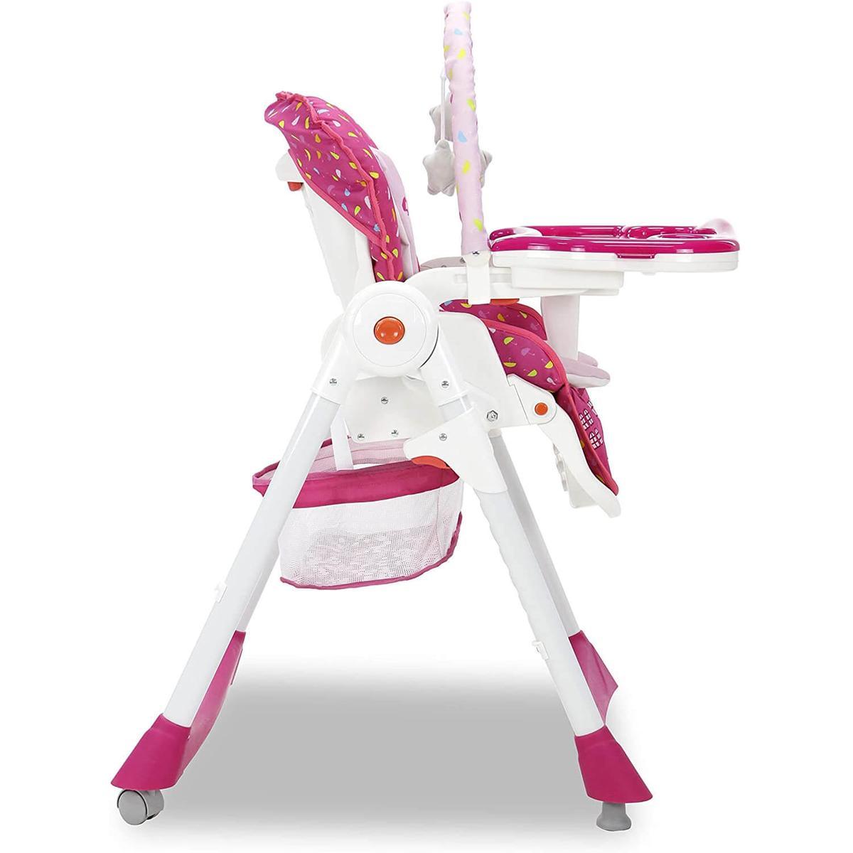 Asalvo | 13972 Elegant Trona Diseño Flor de Cerezo Japanese Design High Chair, Multi - Colour - PATOYS