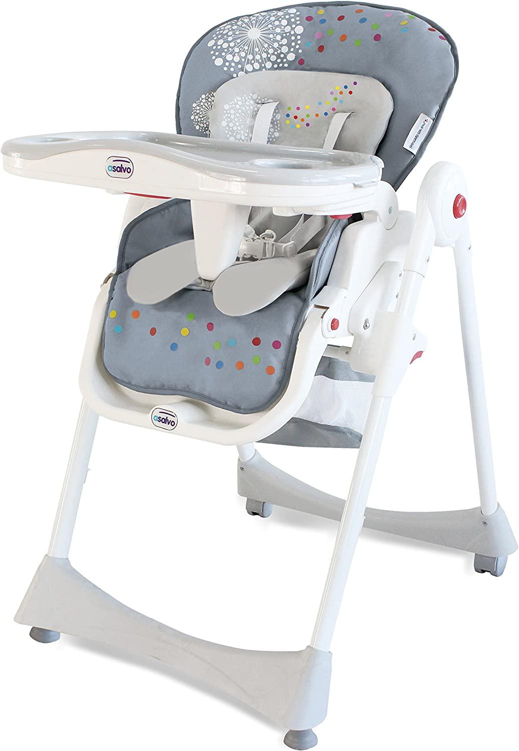 Asalvo | 151305 Elegant Dandelion Design High Chair, Multi - Colour - PATOYS