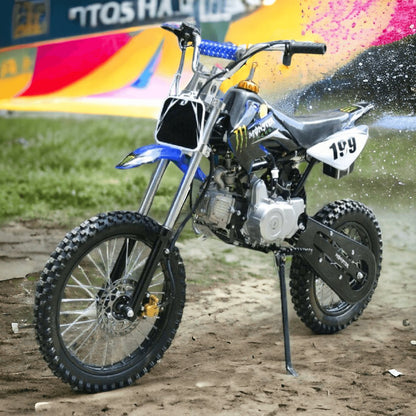 PATOYS | 125cc - Dirt bike Super Motocross for adults/youngsters 4 stroke engine for age group above 15 yrs - PATOYS