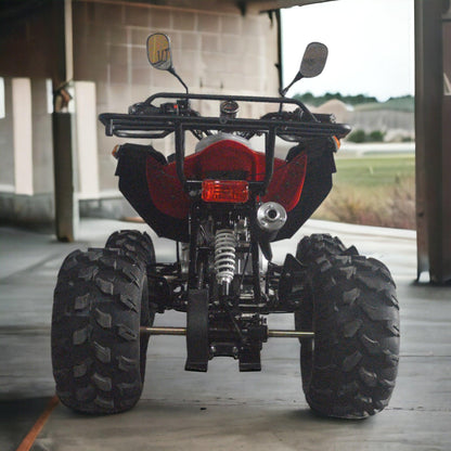 PATOYS | 125Cc Viper All Terrain Rear Bike Atv - Red - PATOYS