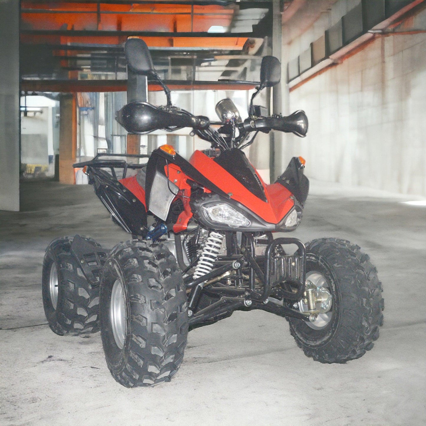 PATOYS | 125Cc Viper All Terrain Rear Bike Atv - Red - PATOYS