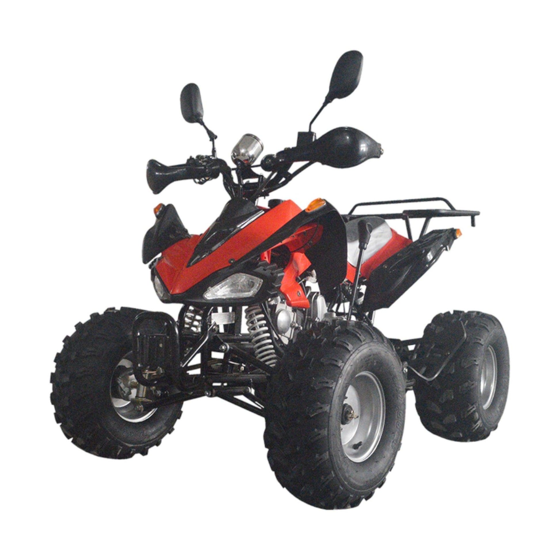 PATOYS | 125Cc Viper All Terrain Rear Bike Atv - Red - PATOYS