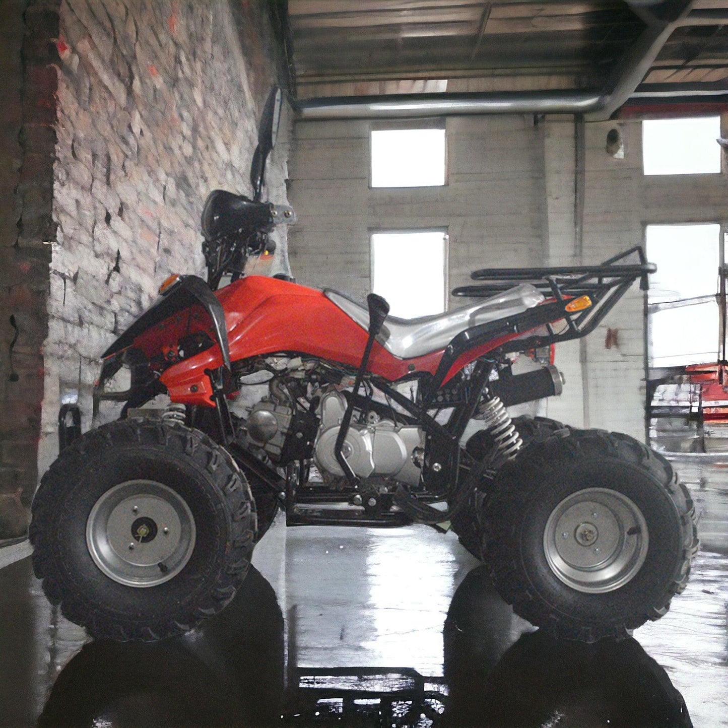 PATOYS | 125Cc Viper All Terrain Rear Bike Atv - Red - PATOYS - PATOYS