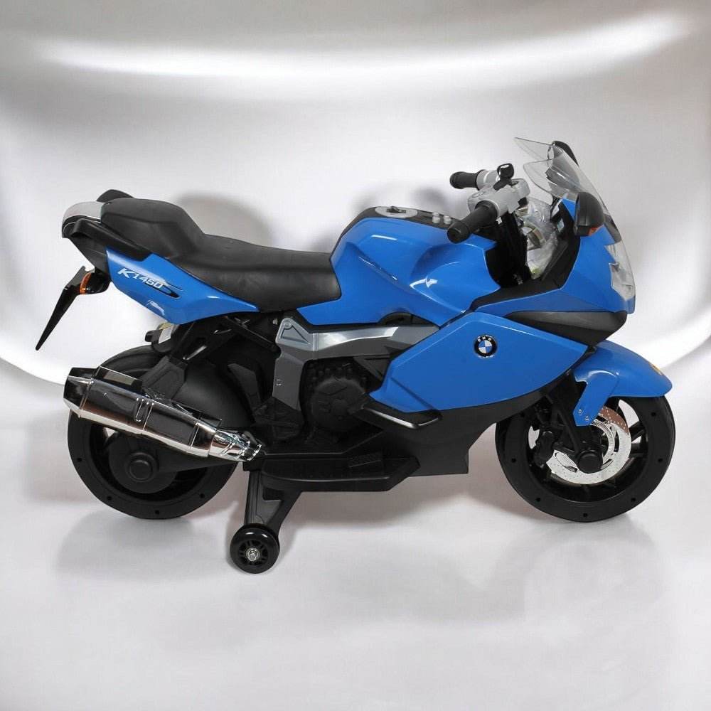 PATOYS 12V BMW K1300S Type Battery Operated Ride on Bike For Kids with Hand Race Up to 7 Years