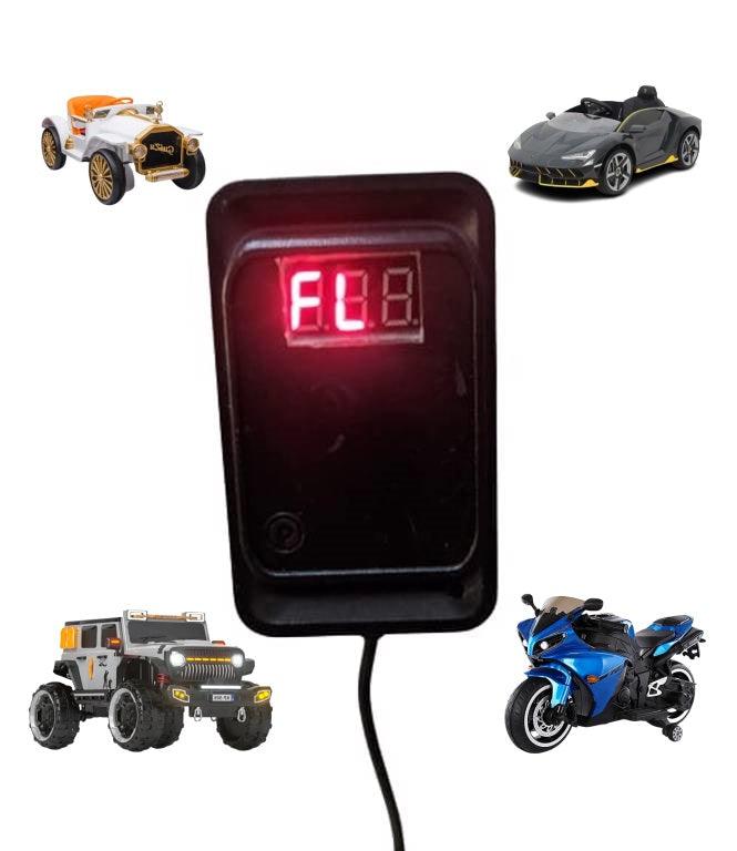 PATOYS 12V Kid s Powered Digital Universal Original Charger with Charging Display Light for kids car Jeep Bike PATOYS