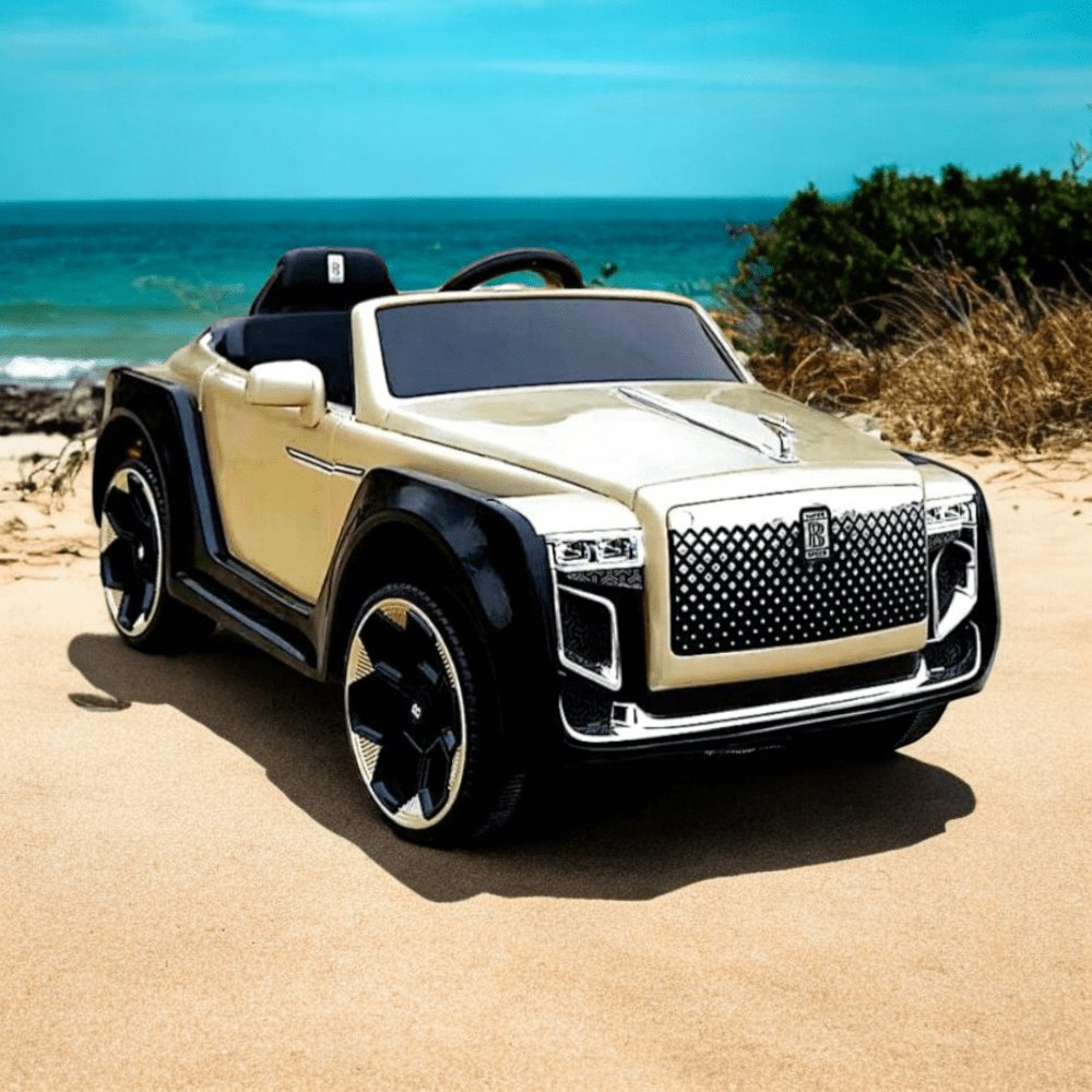 PATOYS | 12V Rolls Royce LT - 928 Rechargeable Battery Operated Ride On Car for Kids with Remote Control - PATOYS