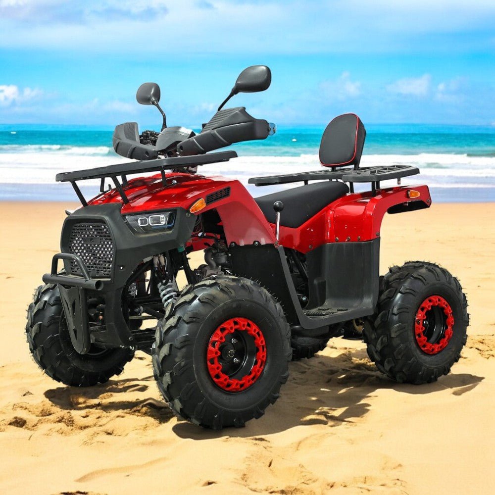 PATOYS | 135cc Phantom ATV Quad 4 Stroke Petrol Engine - PATOYS - 135cc - Phantom - ATV - red