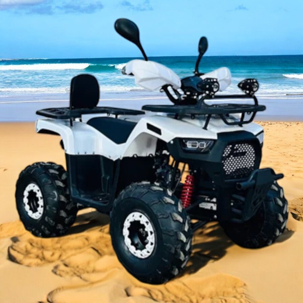 PATOYS | 135cc Phantom ATV Quad 4 Stroke Petrol Engine - PATOYS - 135cc - Phantom - ATV - white