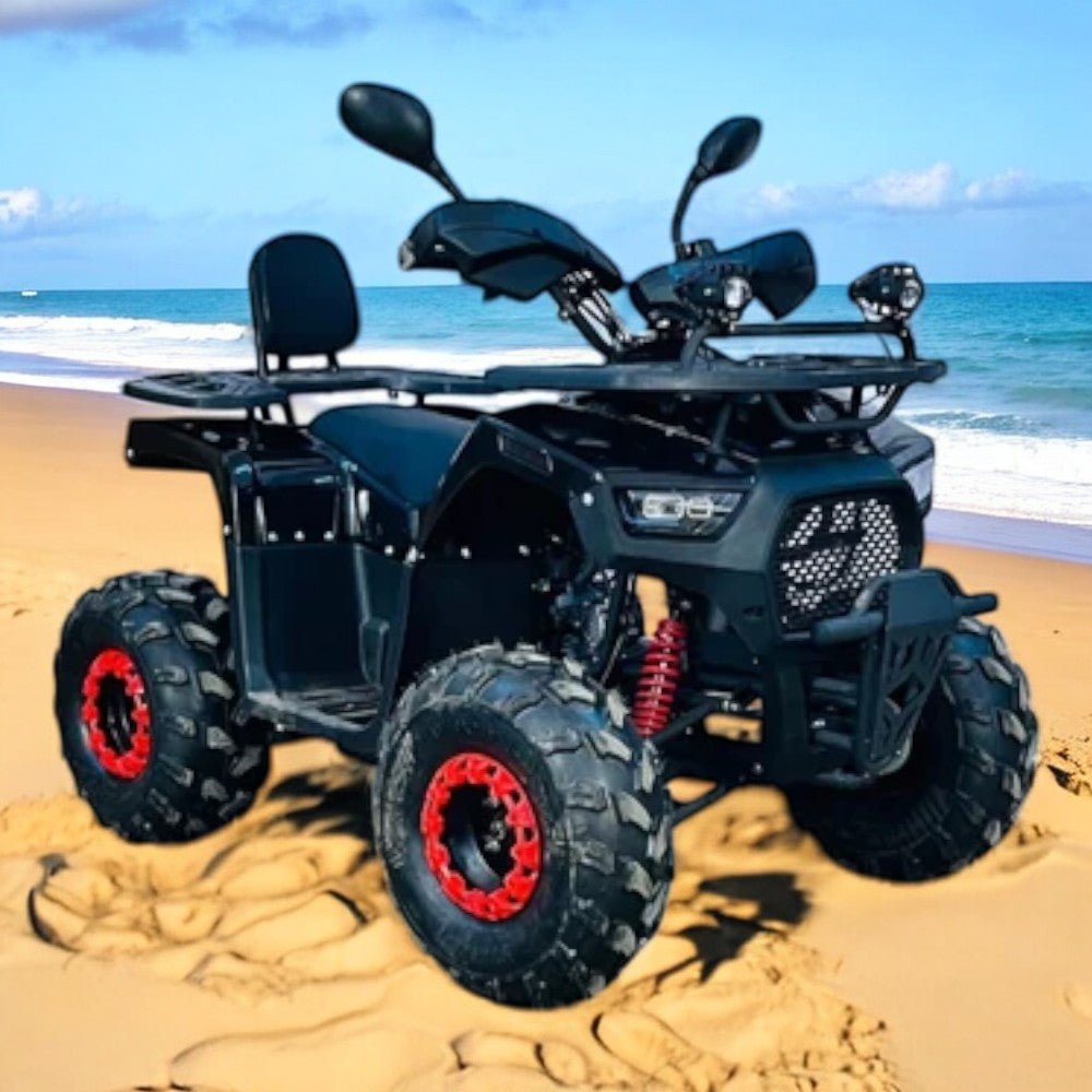 PATOYS | 135cc Phantom ATV Quad 4 Stroke Petrol Engine - PATOYS - 135cc - Phantom - ATV - black