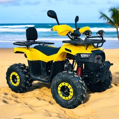 PATOYS | 135cc Phantom ATV Quad 4 Stroke Petrol Engine - PATOYS - 135cc - Phantom - ATV - yellow