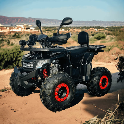 PATOYS | 135cc Powered MOUZER ATV - Black - PATOYS