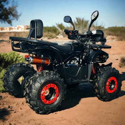 PATOYS | 135cc Powered MOUZER ATV - Black - PATOYS