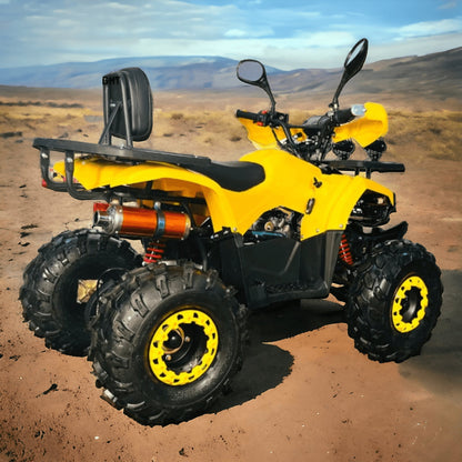 PATOYS | 135cc Powered MOUZER ATV - Yellow - PATOYS - PATOYS