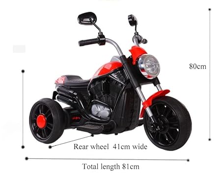 PATOYS | 3 Wheel PL 6622 (HARRLAY BIKE) Ride On Bike for Kids,1 to 4 Years with Foot Accelerator - PATOYS