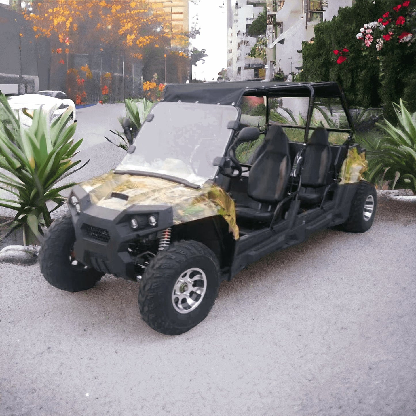 PATOYS | 300cc newest farm 4 seats UTV Multicolor - PATOYS