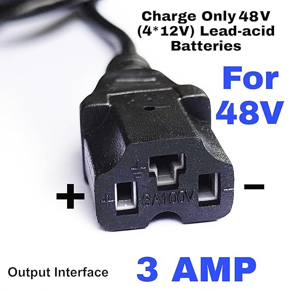 PATOYS | 48 and 60 Volt 3.0A Quick - Charge 3 - Hole Charger for EV Vehicle - PATOYS - EVcharger - 60 - Volt