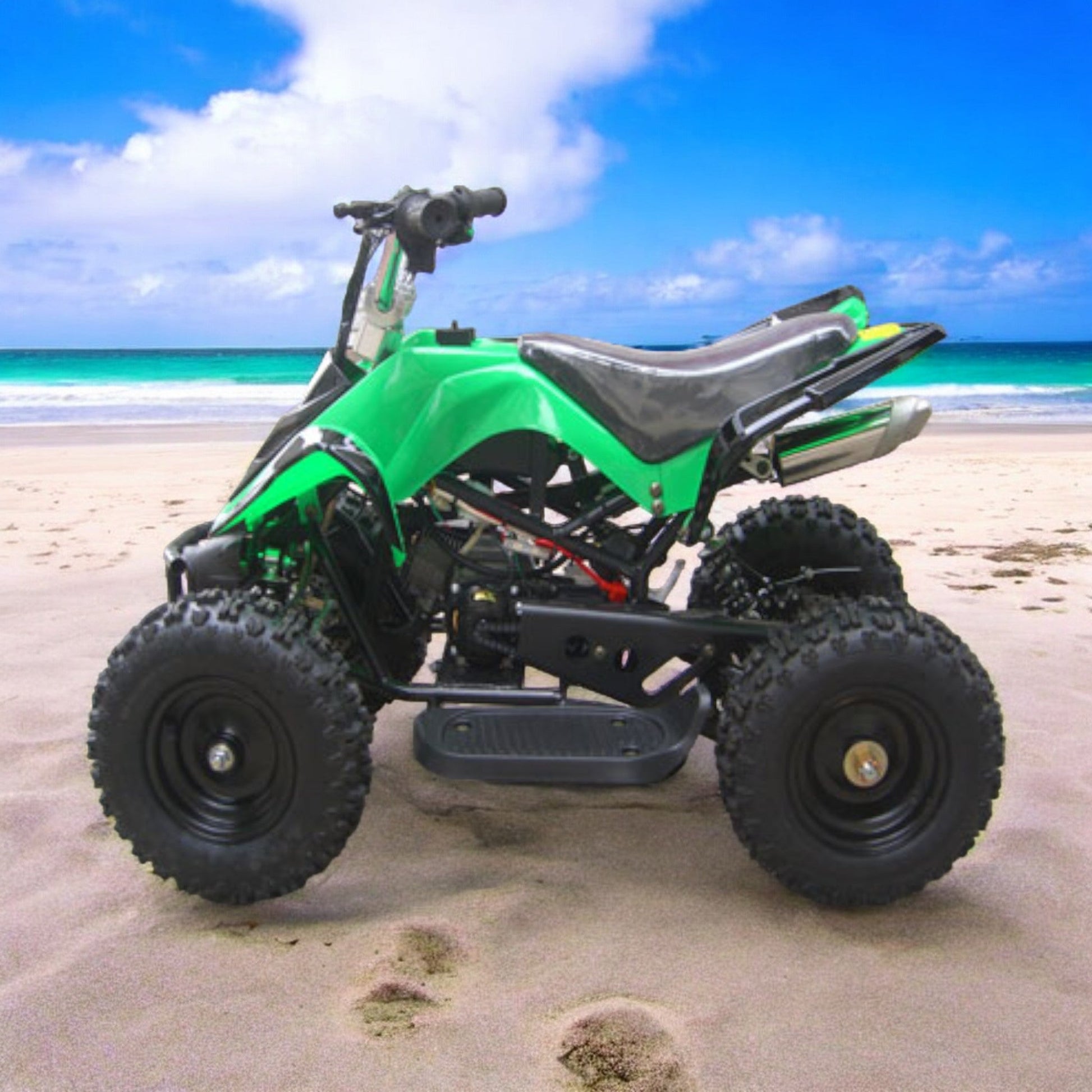 PATOYS | 49cc, Single Cylinder, Air - cooled, 2 - Stroke Petrol ATV Bike - PATOYS