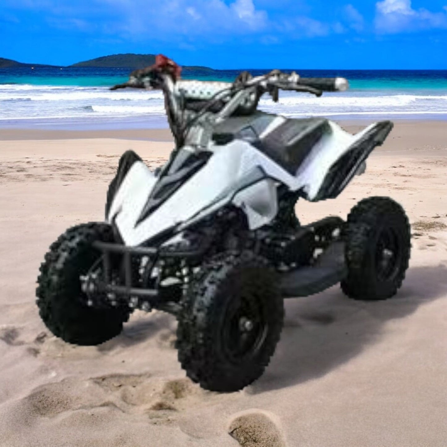 PATOYS | 49cc, Single Cylinder, Air - cooled, 2 - Stroke Petrol ATV Bike - PATOYS