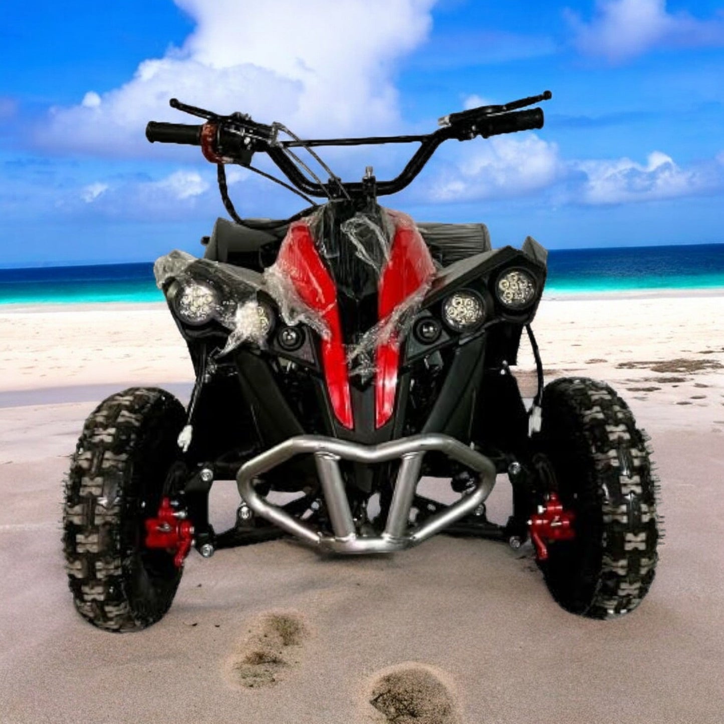 PATOYS | 49cc, Single Cylinder, Air - cooled, 2 - Stroke Petrol ATV Bike - PATOYS