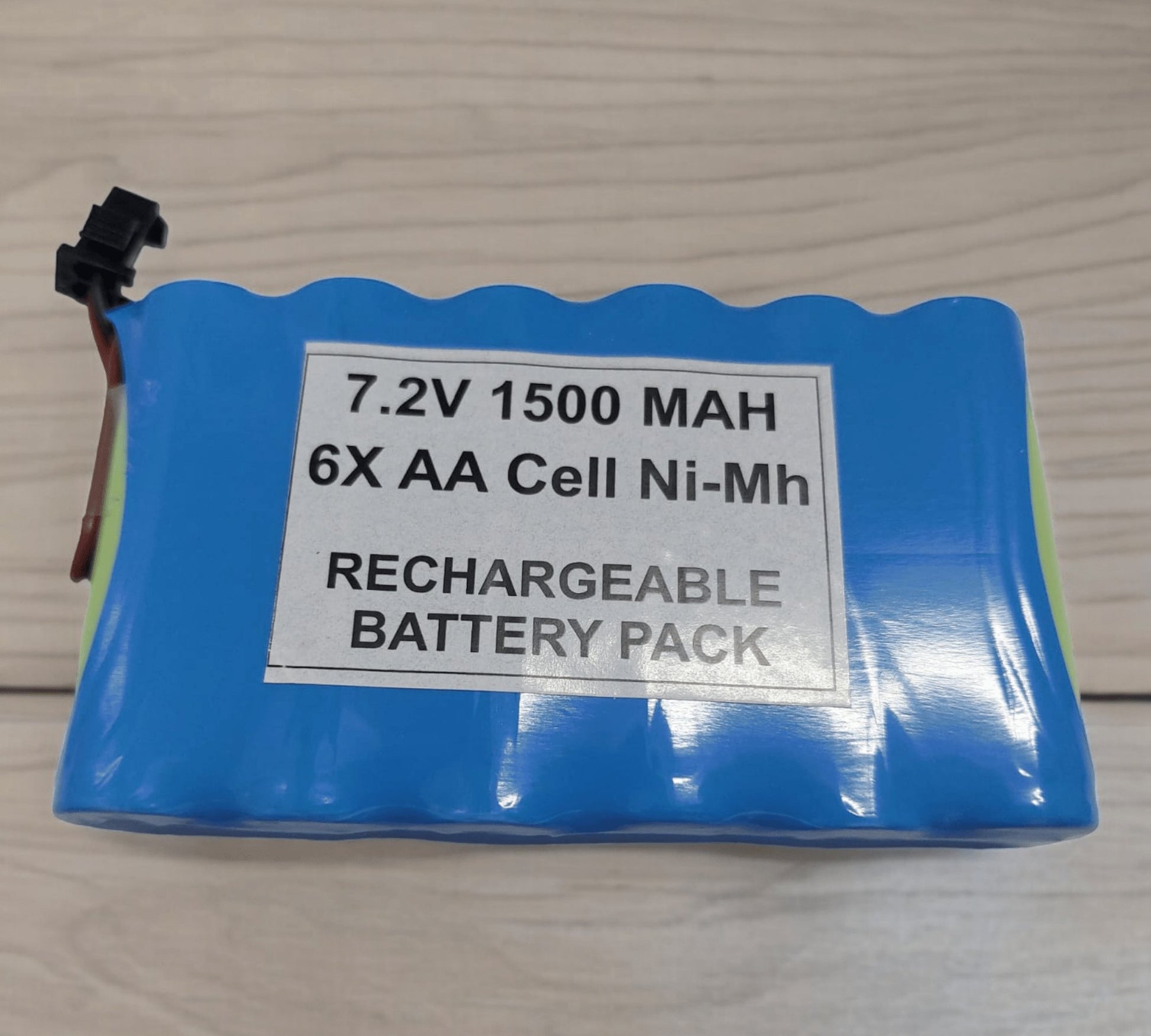 PATOYS | 7.2V 1500 mAh 6X AA Cell Ni - MH Rechargeable Battery Pack - PATOYS