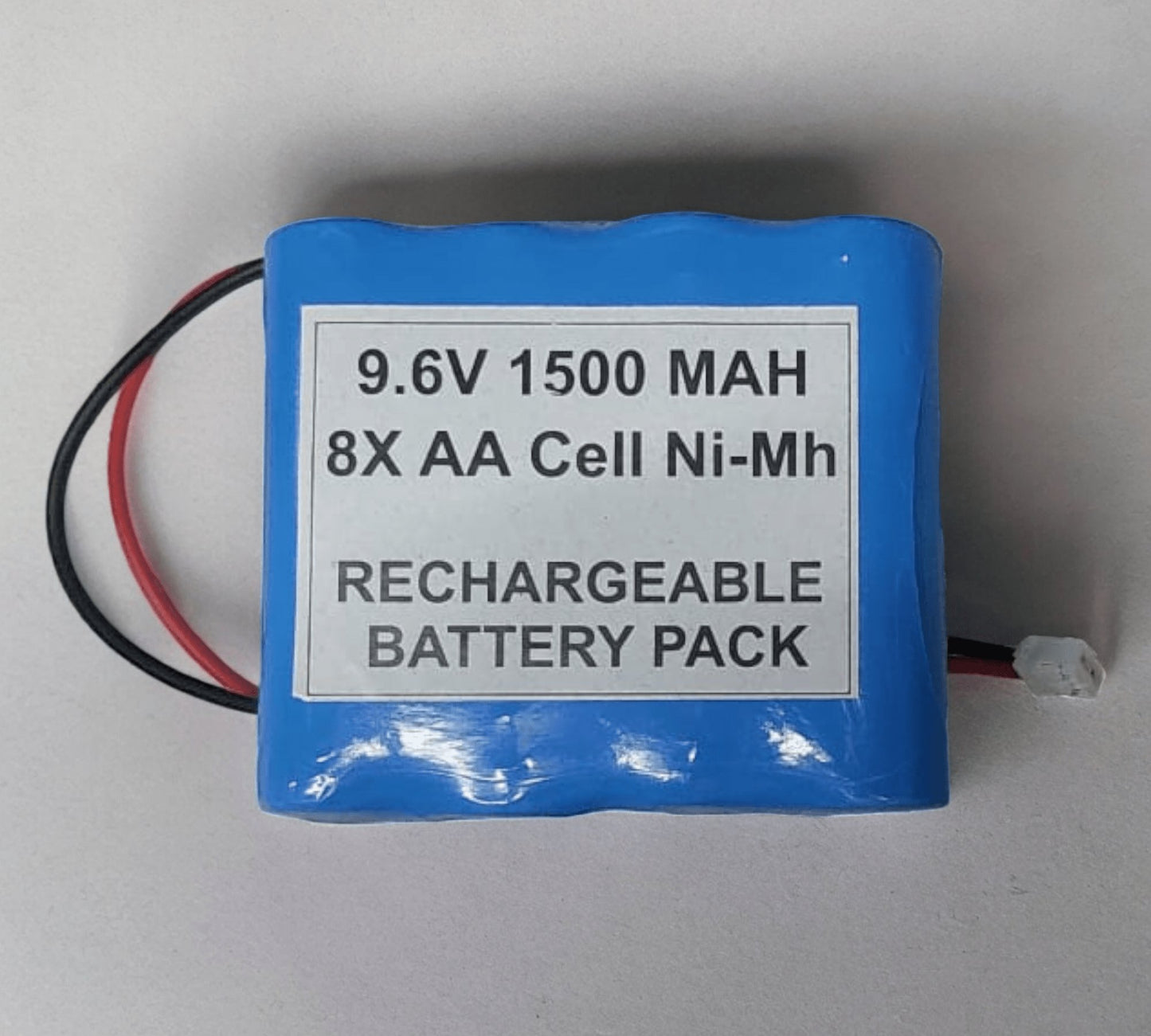 PATOYS | 9.6V 1500 mAh 8X AA Cell Ni - MH Rechargeable Battery Pack - PATOYS