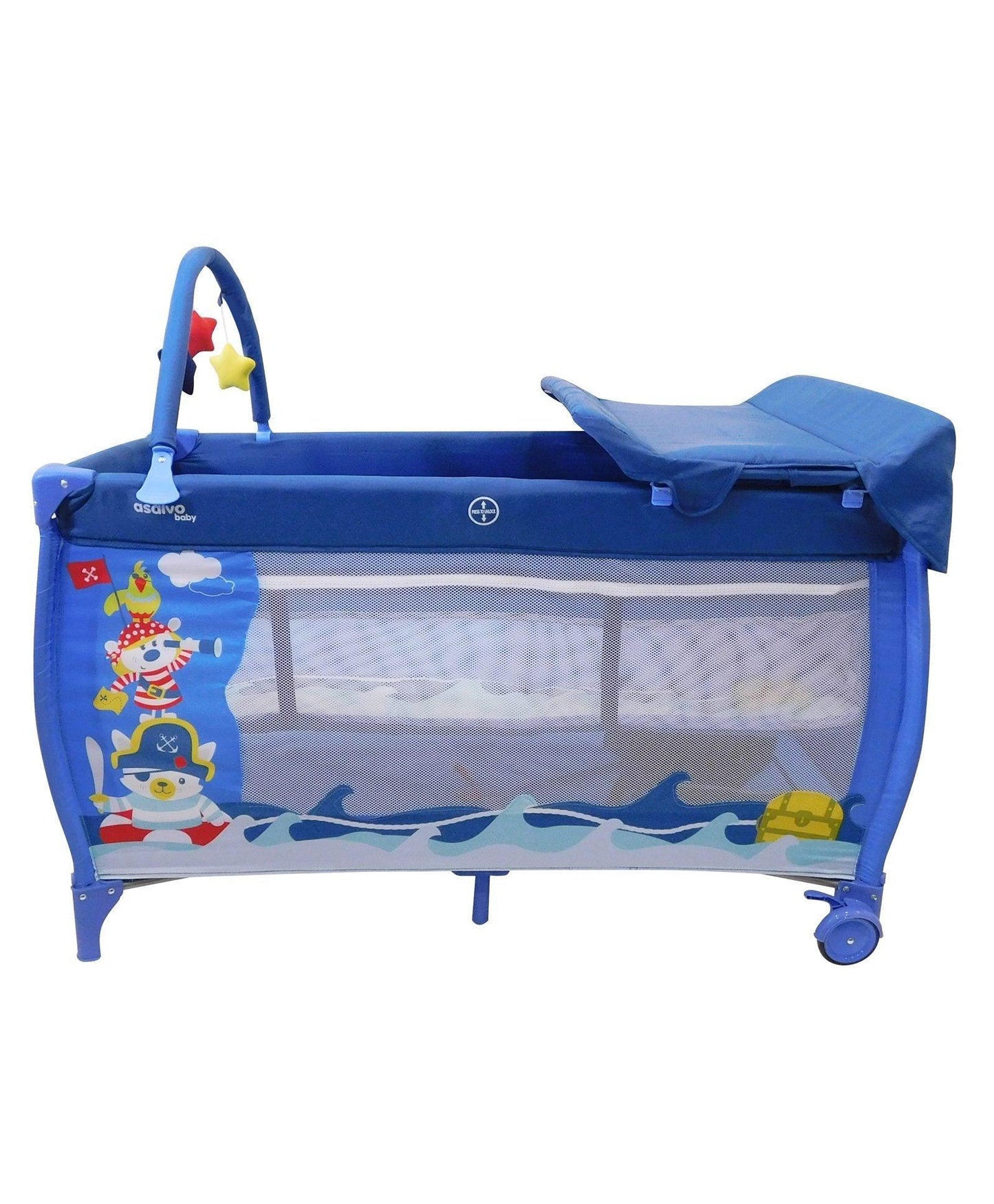 PATOYS | Asalvo 14788 Travel Cot Complet Adventures - PATOYS