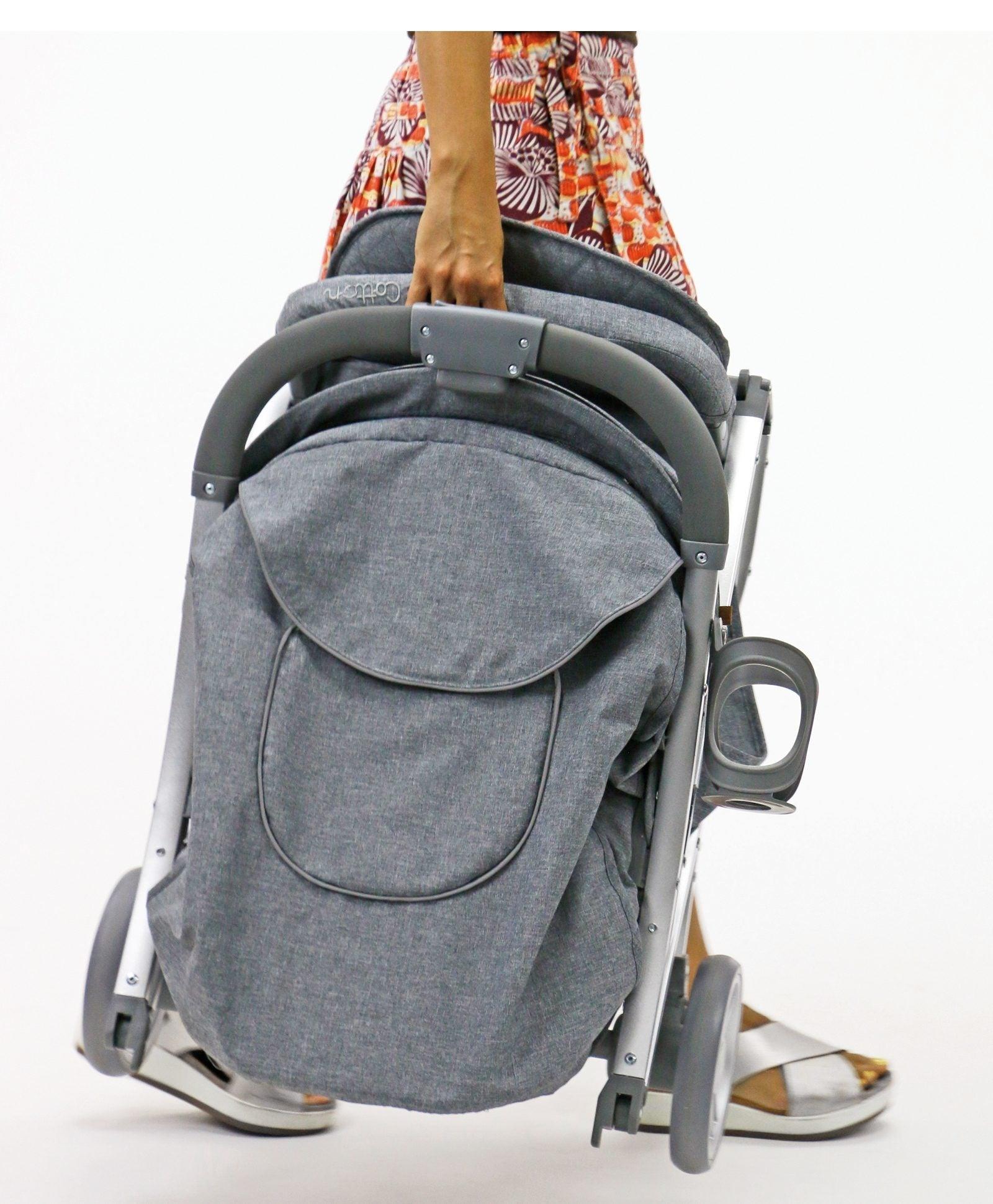 PATOYS | Asalvo | 16829 Stroller Cotton Grey - PATOYS