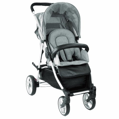 PATOYS | Asalvo Spain Moby Grey Stroller/Pram for Baby/Kids - PATOYS