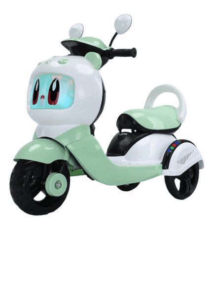 PATOYS | Baby Kids Ride On Toy bike with Music, Sound, Lights, Backrest and Comfortable Seat for 1 - 4 - PATOYS