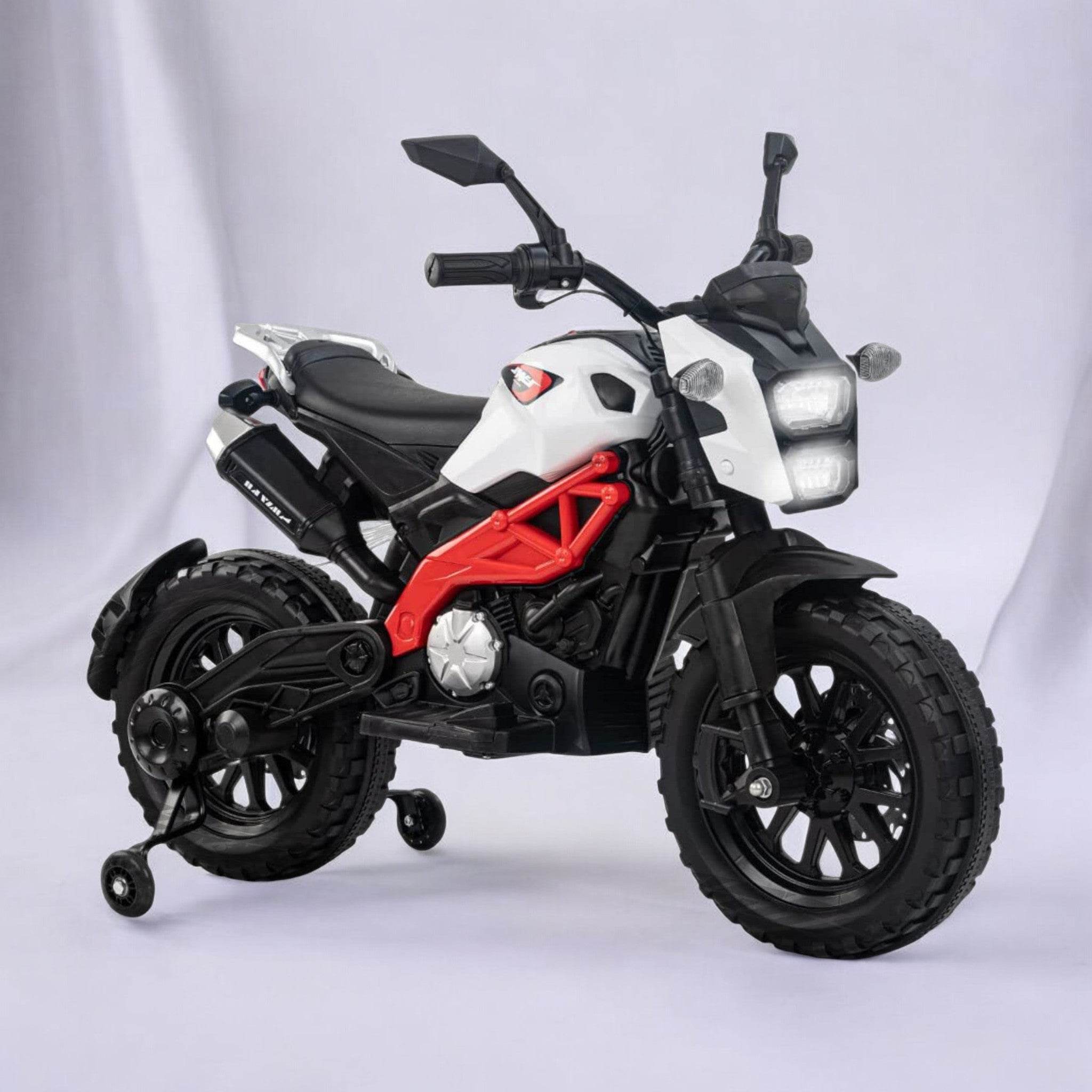 PATOYS Battery Operated dirt Bike for Kids Children DLS 01 Suitable for Boys and Girls 2 6 Years