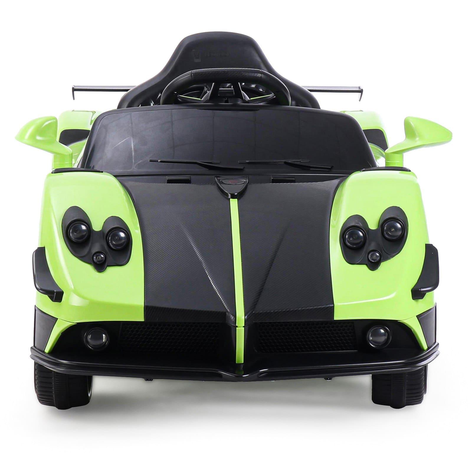 PATOYS | Battery Operated Ride On Car with Music and Lights | LFC - BDQ1589 - Green - PATOYS