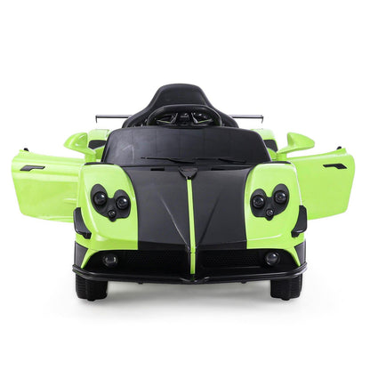 PATOYS | Battery Operated Ride On Car with Music and Lights | LFC - BDQ1589 - Green - PATOYS