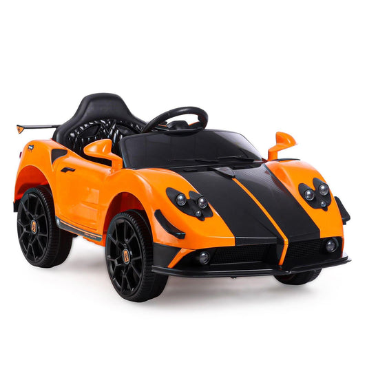 PATOYS | Battery Operated Ride On Car with Music and Lights | LFC - BDQ1589 - Orange - PATOYS