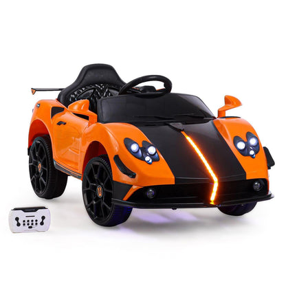 PATOYS | Battery Operated Ride On Car with Music and Lights | LFC - BDQ1589 - Orange - PATOYS