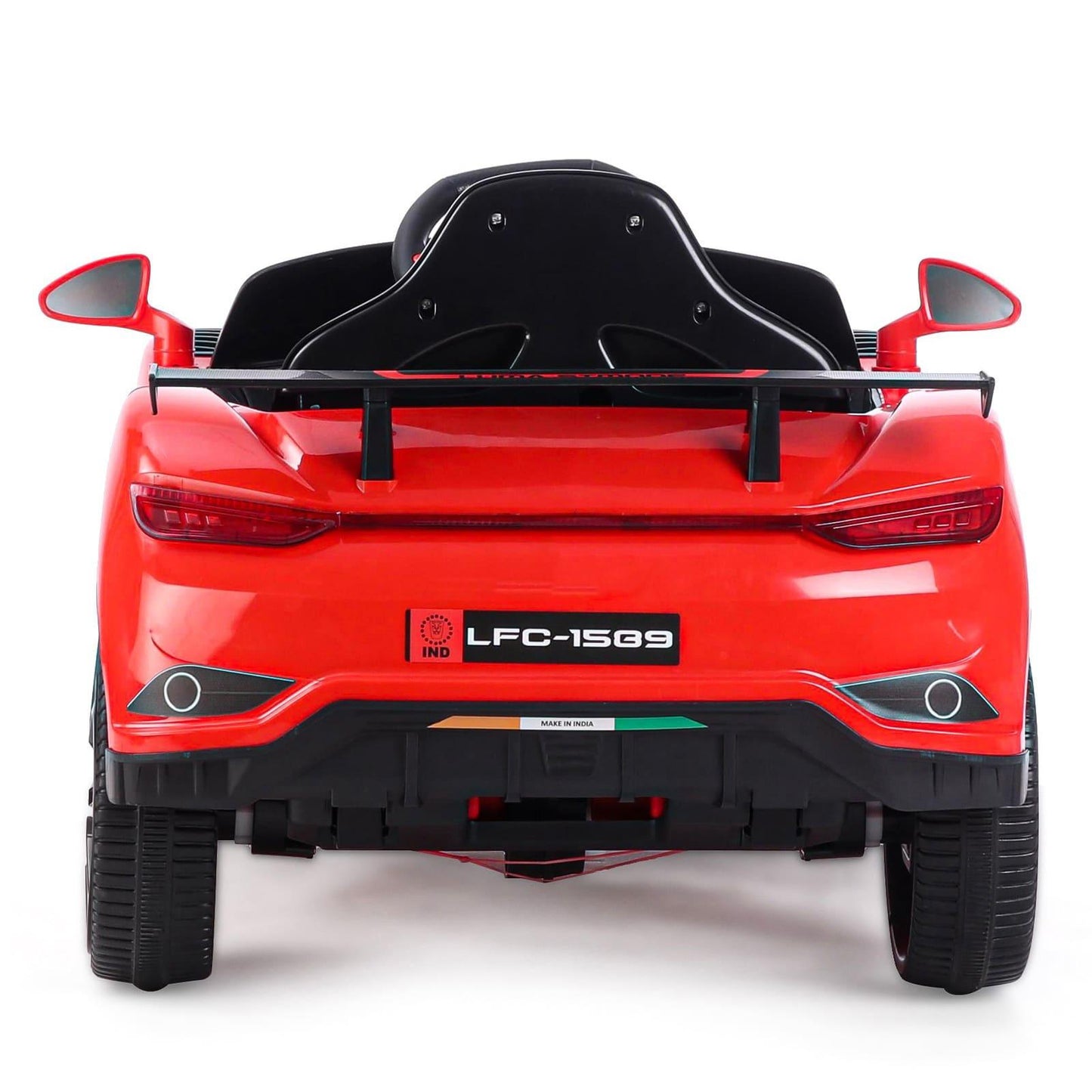 PATOYS | Battery Operated Ride On Car with Music and Lights | LFC - BDQ1589 - Red - PATOYS