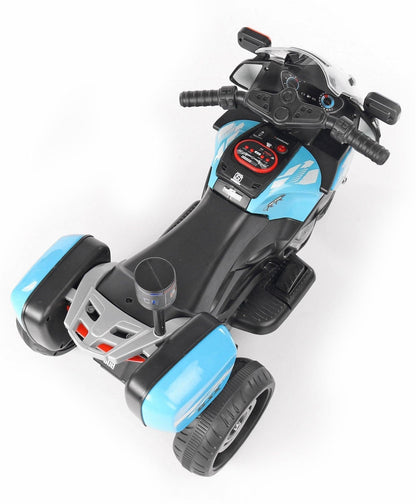 PATOYS | Battery Operated Three - Wheel Kids Police Bike (Multi Color) - PATOYS