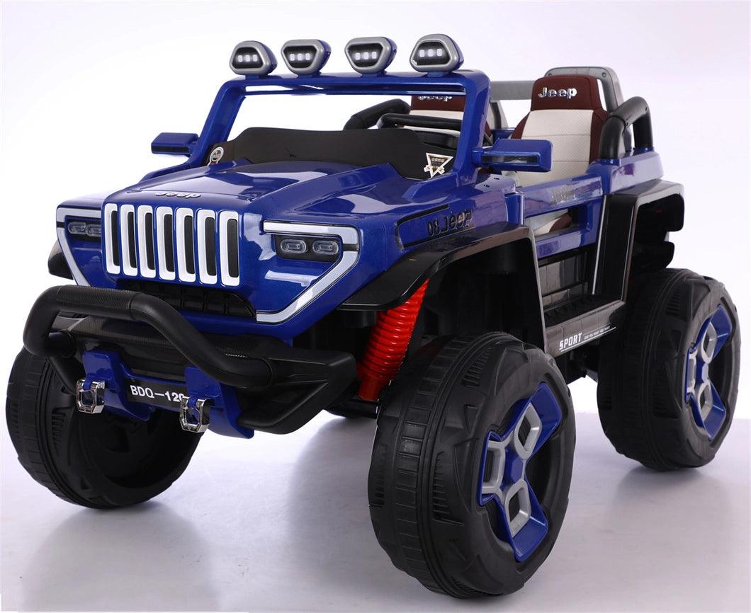 PATOYS | BDQ 1200 Jambo Size jeep 2 Seater Battery Operated 4x4 Ride on - PATOYS