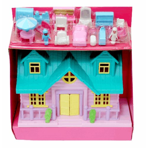 PATOYS| BEST SHOP Funny House Play Set - Doll House Set - PATOYS