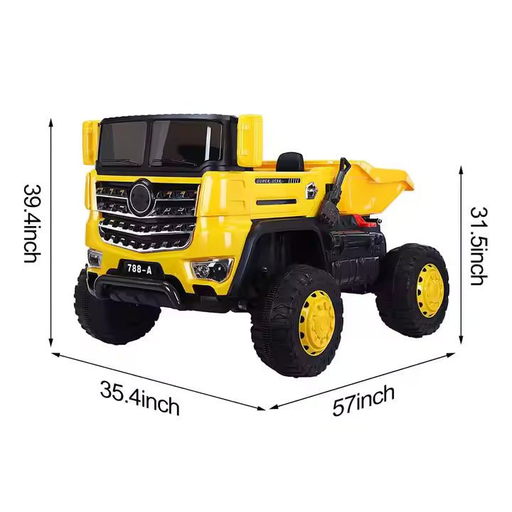 PATOYS | Big Size Kids Ride - on Dumper - Truck with 12V Rechargeable Battery - HS - 788 - PATOYS - HS - 788