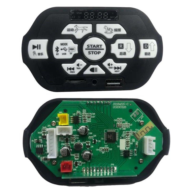 PATOYS | Central panel JR1845N-C-12V for Multi-functional player child riding electric car controller 12V - PATOYS - PATOYS