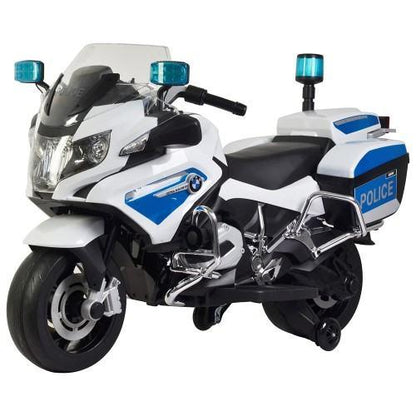 PATOYS | Chilokbo Officially Licensed BMW 212 Police bike R 1200 RT Motorcycle Battery Operated Ride - on Bike for Kids up to 7 years - PATOYS