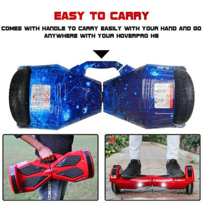 PATOYS | H8 Milkyway Hoverboard with Remote, Bag and Long Range Battery blue - PATOYS