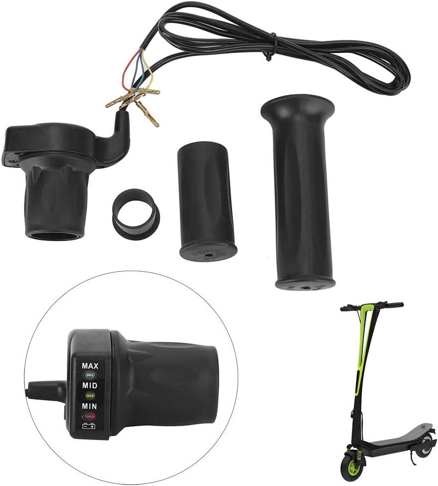 PATOYS | Half - Twist Throttle Accelerator, 24V Assembly 4 - Wire Hand Grip Cable Set for Electric Scooter with Indicator - PATOYS