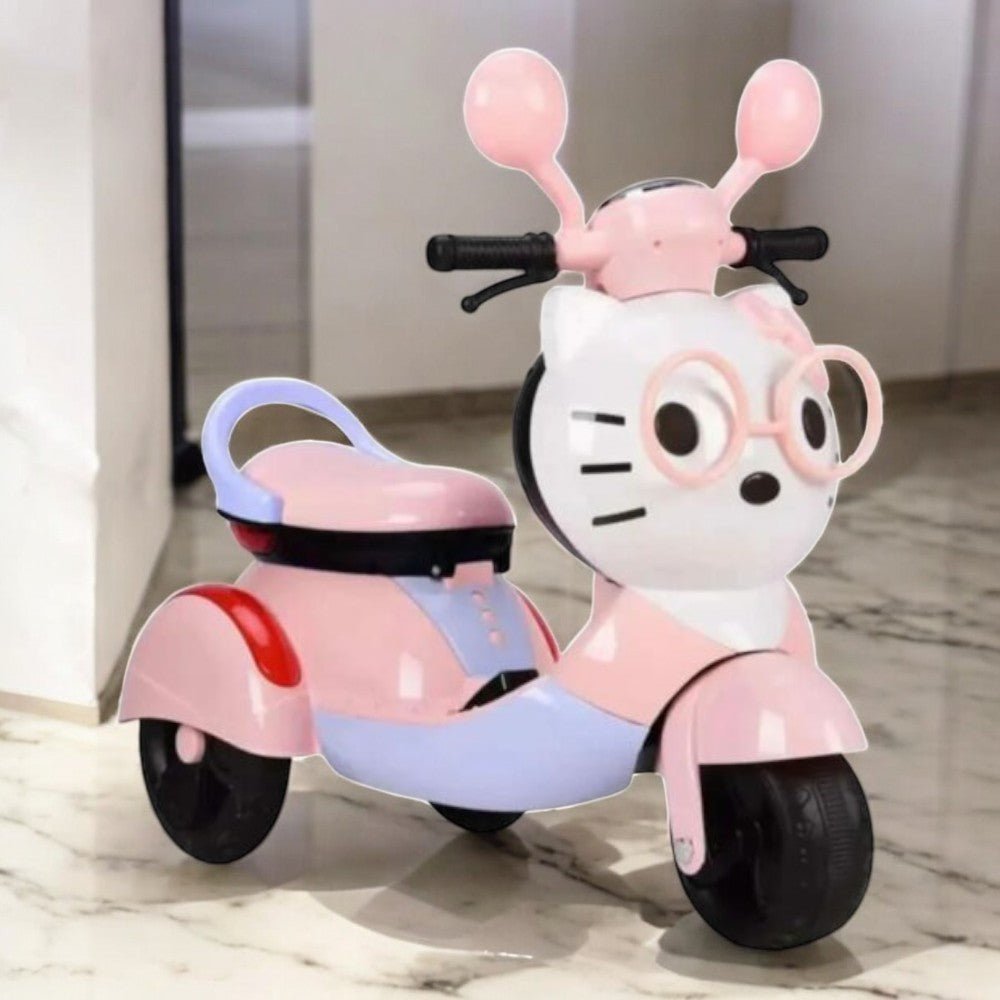 PATOYS | Hello Kity Ride on Bike Light and Music (1 Motor,1 6v Battery) - PATOYS - Hello - Kitty