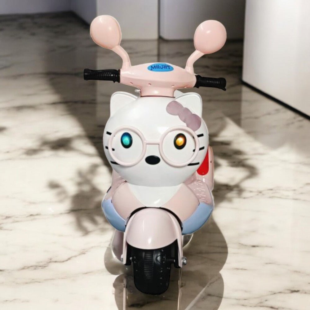 PATOYS | Hello Kity Ride on Bike Light and Music (1 Motor,1 6v Battery) - PATOYS - Hello - Kitty