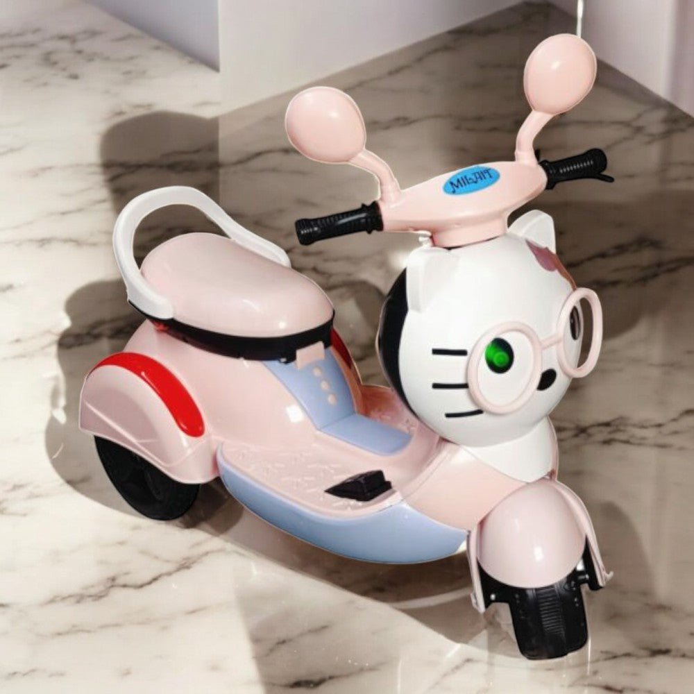 PATOYS | Hello Kity Ride on Bike Light and Music (1 Motor,1 6v Battery) - PATOYS - Hello - Kitty